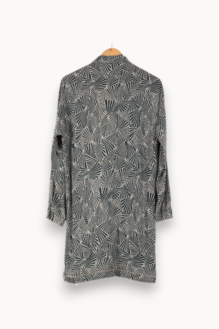 Robe Chemise Verte et Blanche - Taille XS/34 de la marque Suncoo | PARAD48649 - Vendu par Paradigme - Image 4