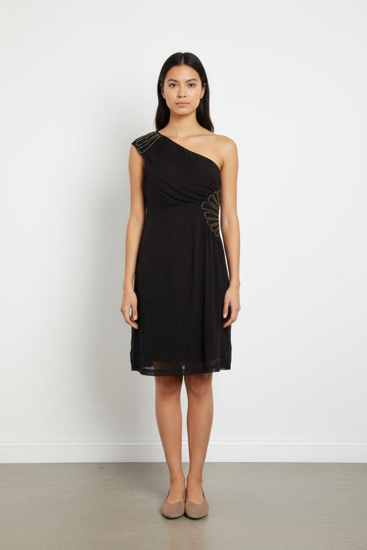 Robe Asymétrique Noire - Taille M/38