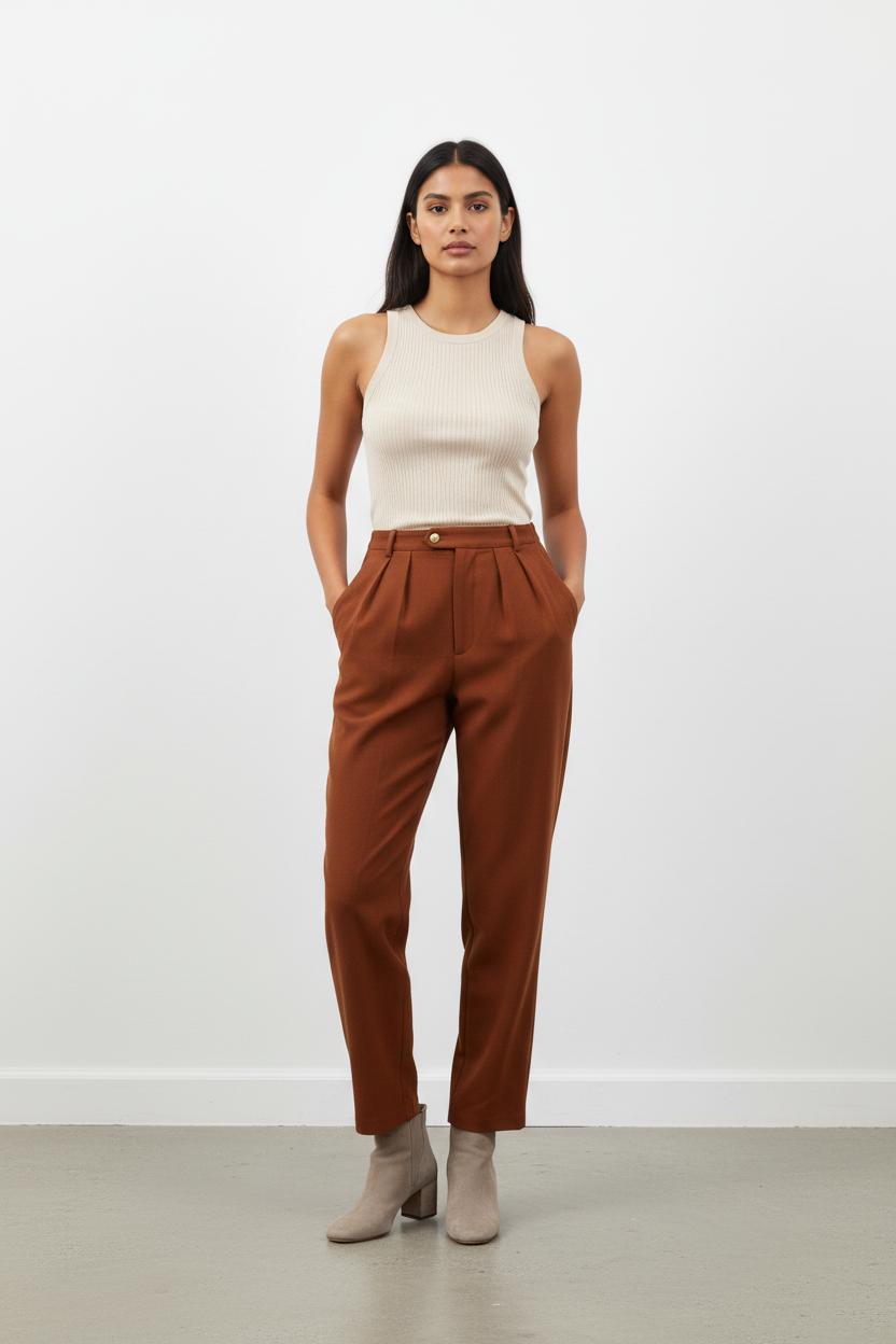 Pantalon Marron - Taille M/38