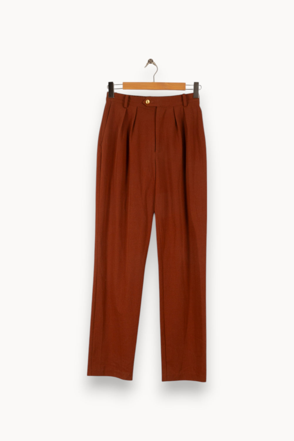 Pantalon Marron - Taille M/38 de la marque Soi Paris | PARAD48659 - Vendu par Paradigme - Image 2