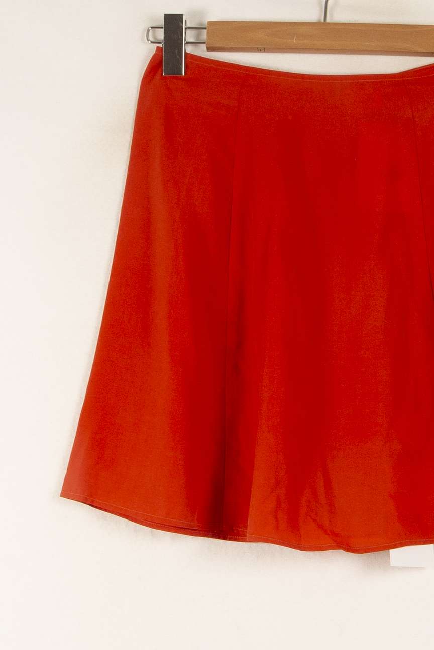 Jupe Évasée Rouge - Taille S/36 de la marque Soi Paris | PARAD48661 - Vendu par Paradigme - Image 3