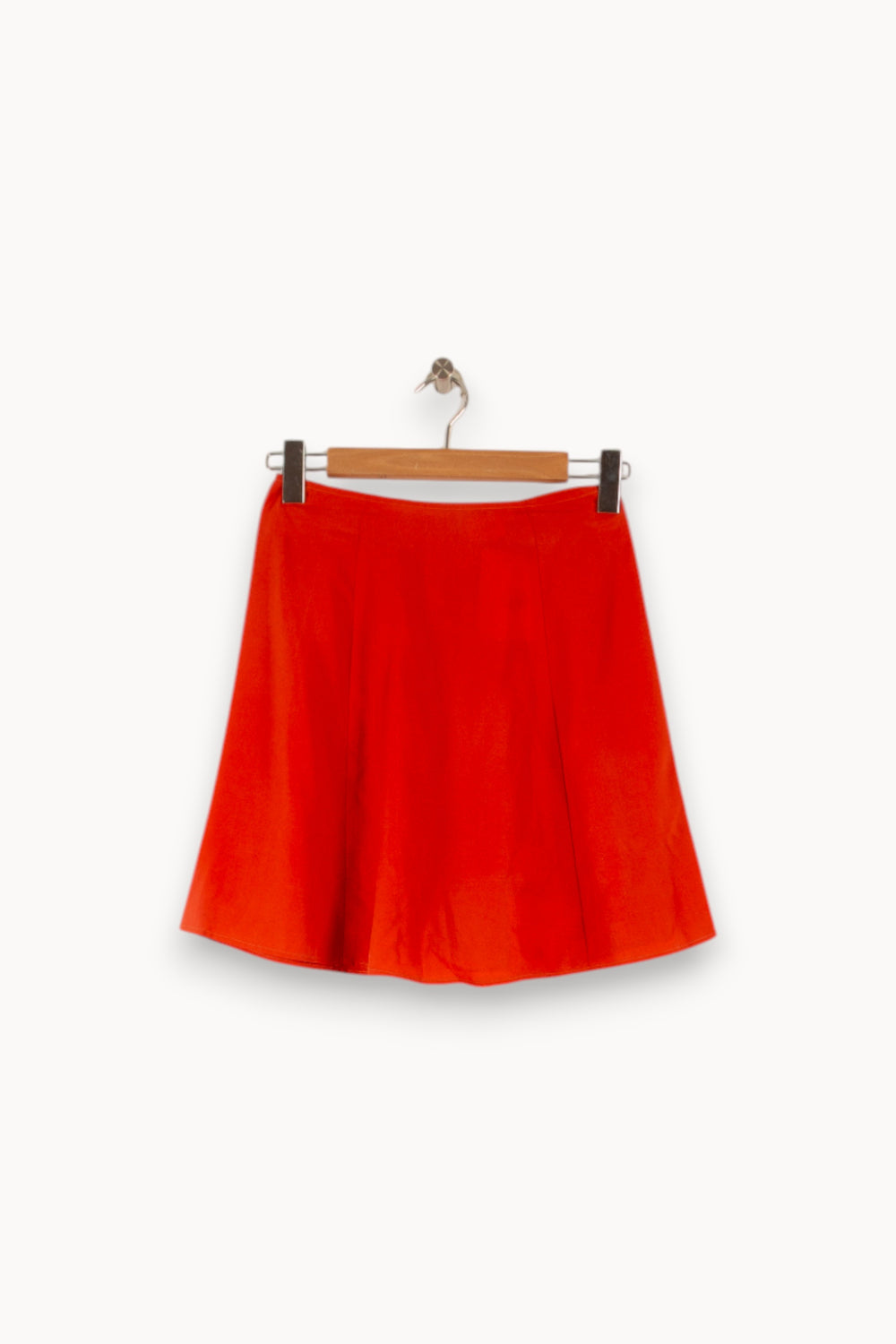 Jupe Évasée Rouge - Taille S/36 de la marque Soi Paris | PARAD48661 - Vendu par Paradigme - Image 2