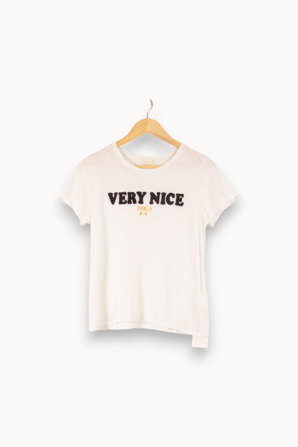 Tee-shirt Blanc - Taille S/36 de la marque Pablo | PARAD48664 - Vendu par Paradigme - Image 2