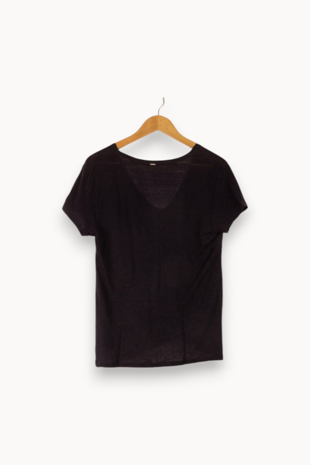 Tee-shirt Noir - Taille S/36 de la marque IKKS | PARAD48665 - Vendu par Paradigme - Image 4