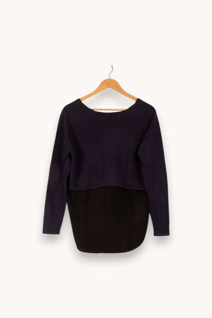 Pull Noir et Bleu - Taille M/38 de la marque Ekyog | PARAD48668 - Vendu par Paradigme - Image 4