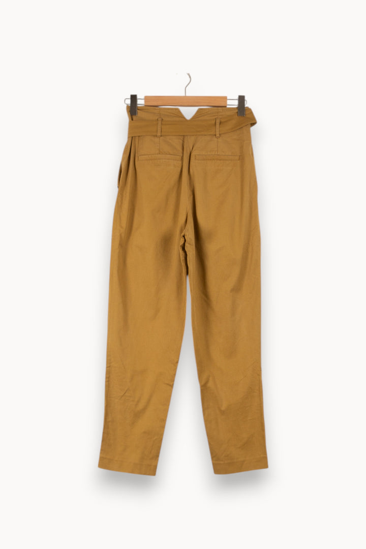 Pantalon Camel - Taille XS/34 de la marque ba&sh | PARAD48669 - Vendu par Paradigme - Image 4