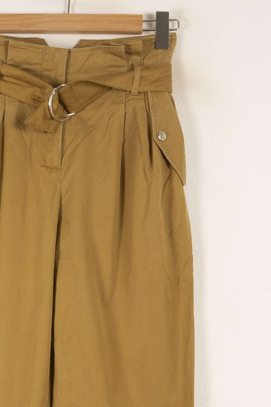 Pantalon Camel - Taille XS/34 de la marque ba&sh | PARAD48669 - Vendu par Paradigme - Image 3