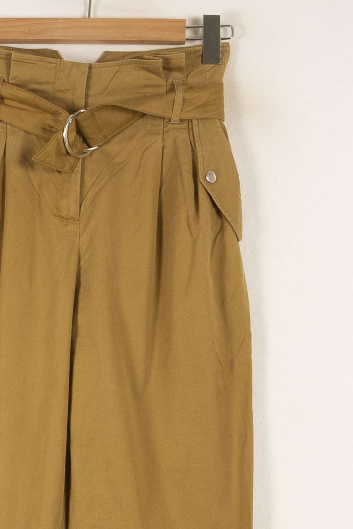 Pantalon Camel - Taille XS/34 de la marque ba&sh | PARAD48669 - Vendu par Paradigme - Image 3