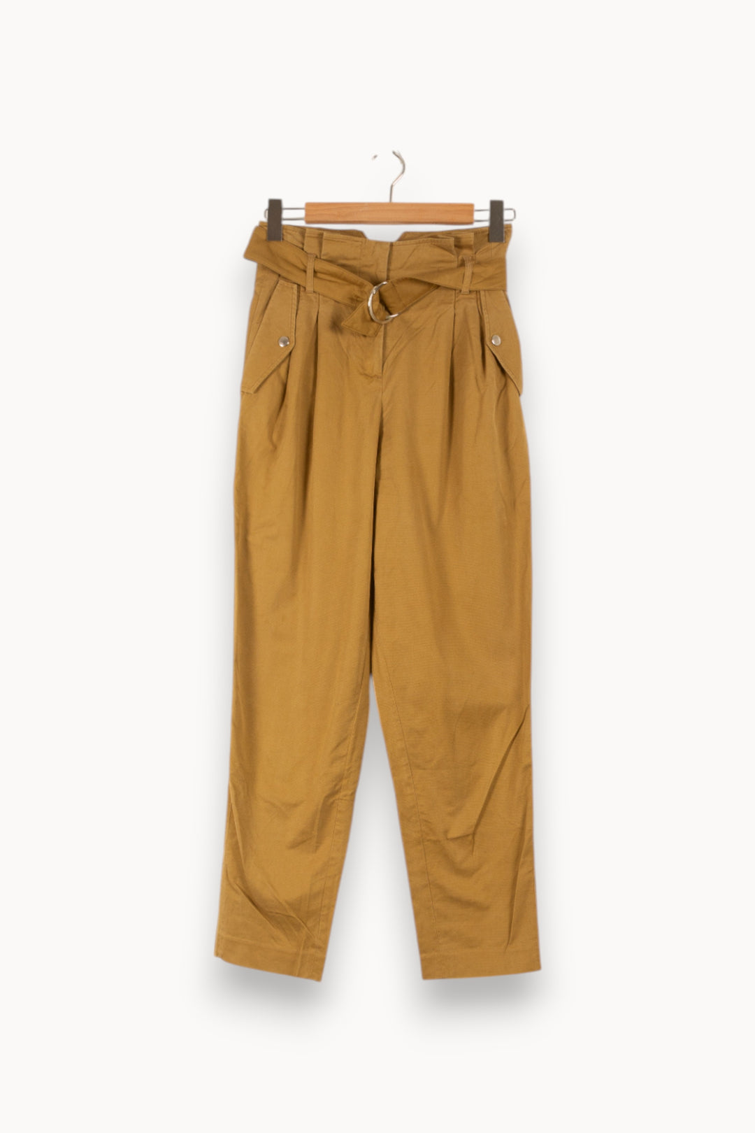 Pantalon Camel - Taille XS/34 de la marque ba&sh | PARAD48669 - Vendu par Paradigme - Image 2