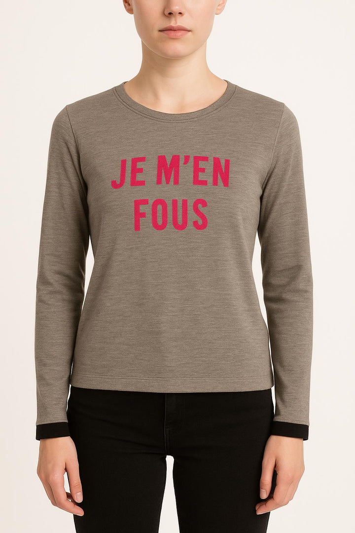 Sweat Gris - Taille M/38 de la marque Zadig&Voltaire | PARAD48673 - Vendu par Paradigme - Image 1