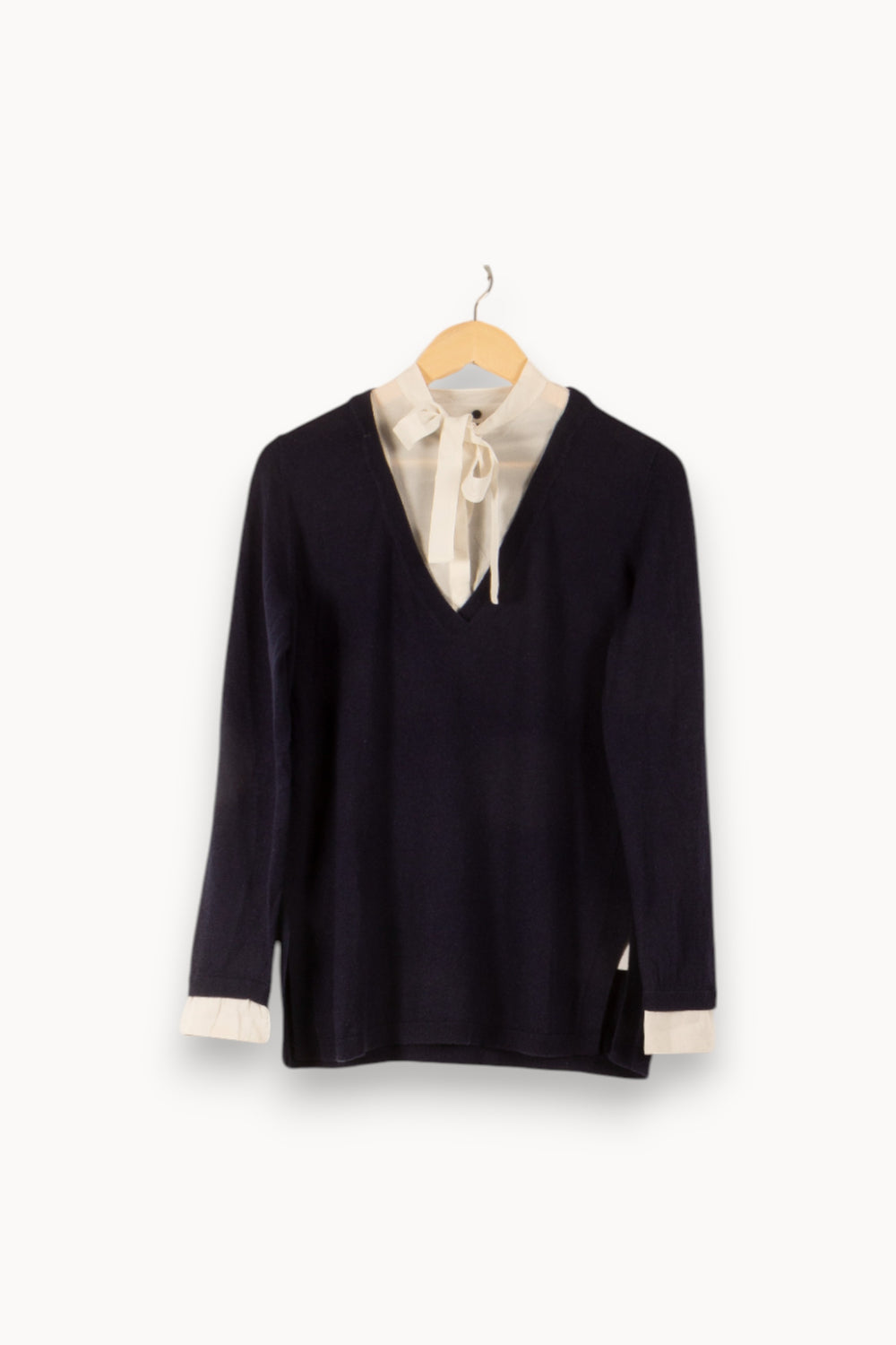 Pull Bleu et Blanc - Taille S/36 de la marque Ekyog | PARAD48676 - Vendu par Paradigme - Image 2