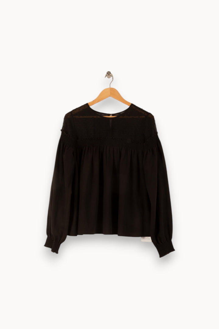 Blouse Noire - Taille L/40 de la marque Ekyog | PARAD48679 - Vendu par Paradigme - Image 2