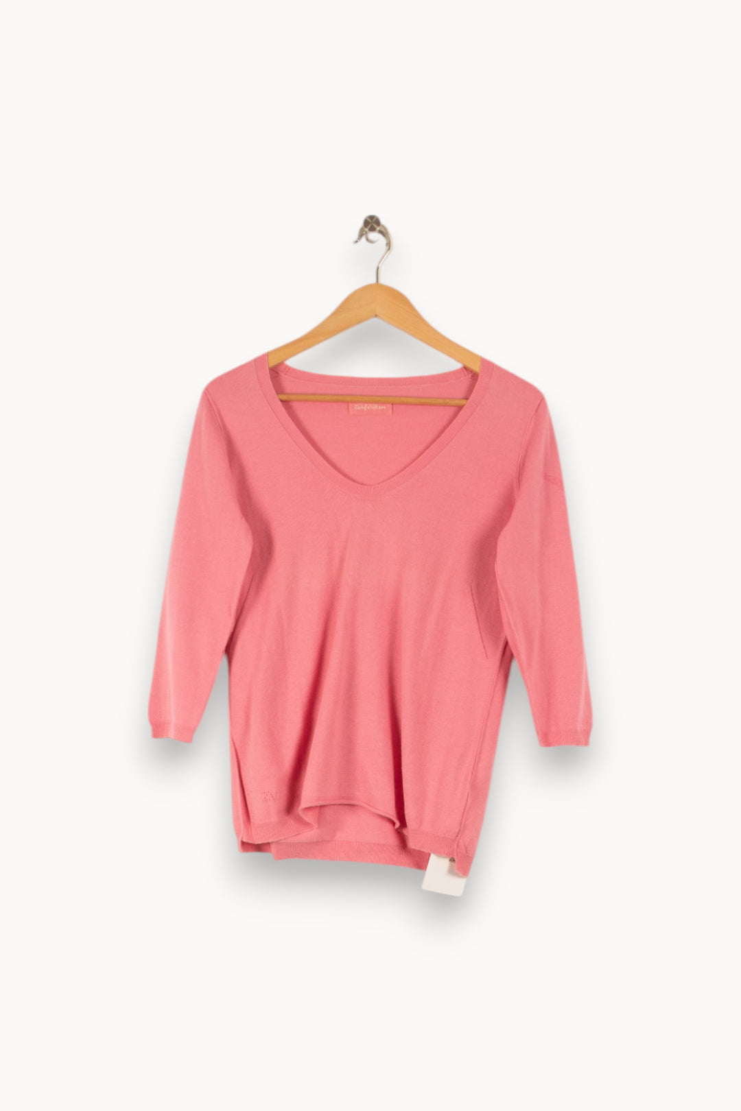 Pull Rose - Taille M/38 de la marque Zadig&Voltaire | PARAD48686 - Vendu par Paradigme - Image 2