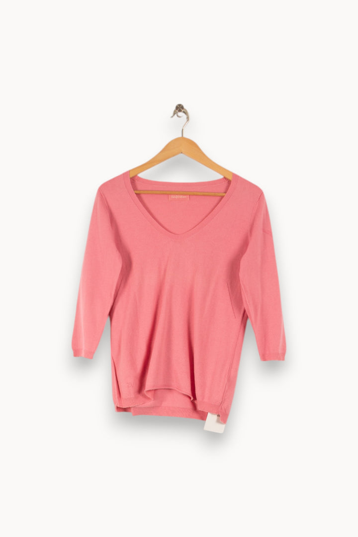 Pull Rose - Taille M/38 de la marque Zadig&Voltaire | PARAD48686 - Vendu par Paradigme - Image 2