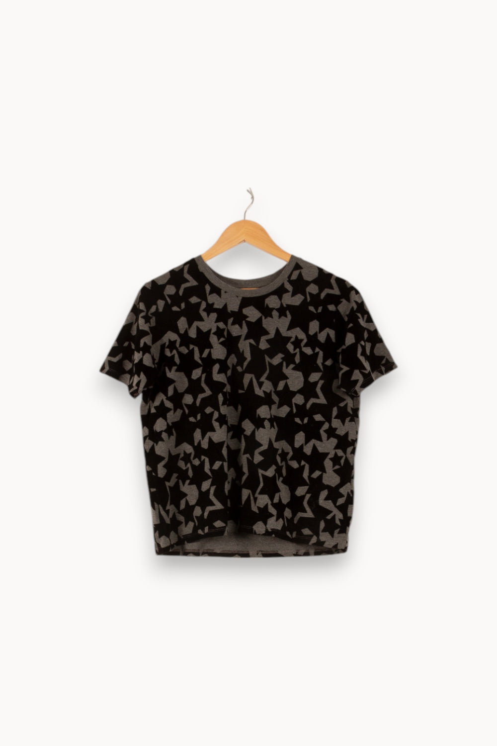 T-shirt Noir et Gris - Taille M/38 de la marque Maje | PARAD48687 - Vendu par Paradigme - Image 2