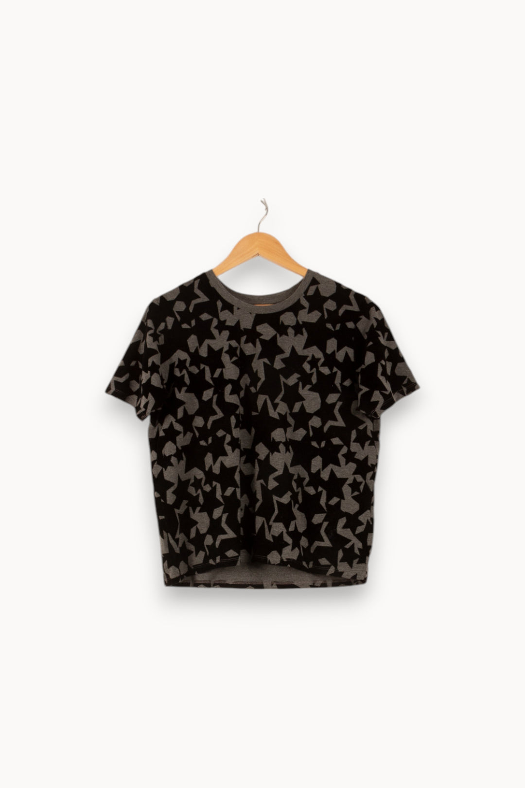 T-shirt Noir et Gris - Taille M/38 de la marque Maje | PARAD48687 - Vendu par Paradigme - Image 2