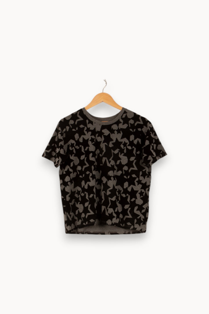 T-shirt Noir et Gris - Taille M/38 de la marque Maje | PARAD48687 - Vendu par Paradigme - Image 2