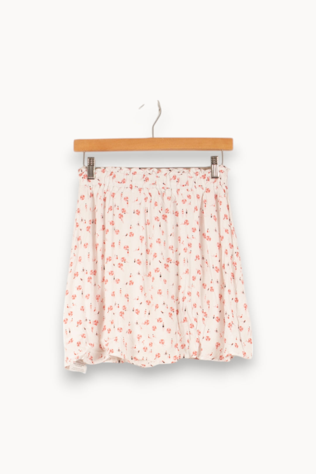 Jupe Courte Blanche et Rose - Taille S/36 de la marque Marie Sixtine | PARAD48722 - Vendu par Paradigme - Image 4