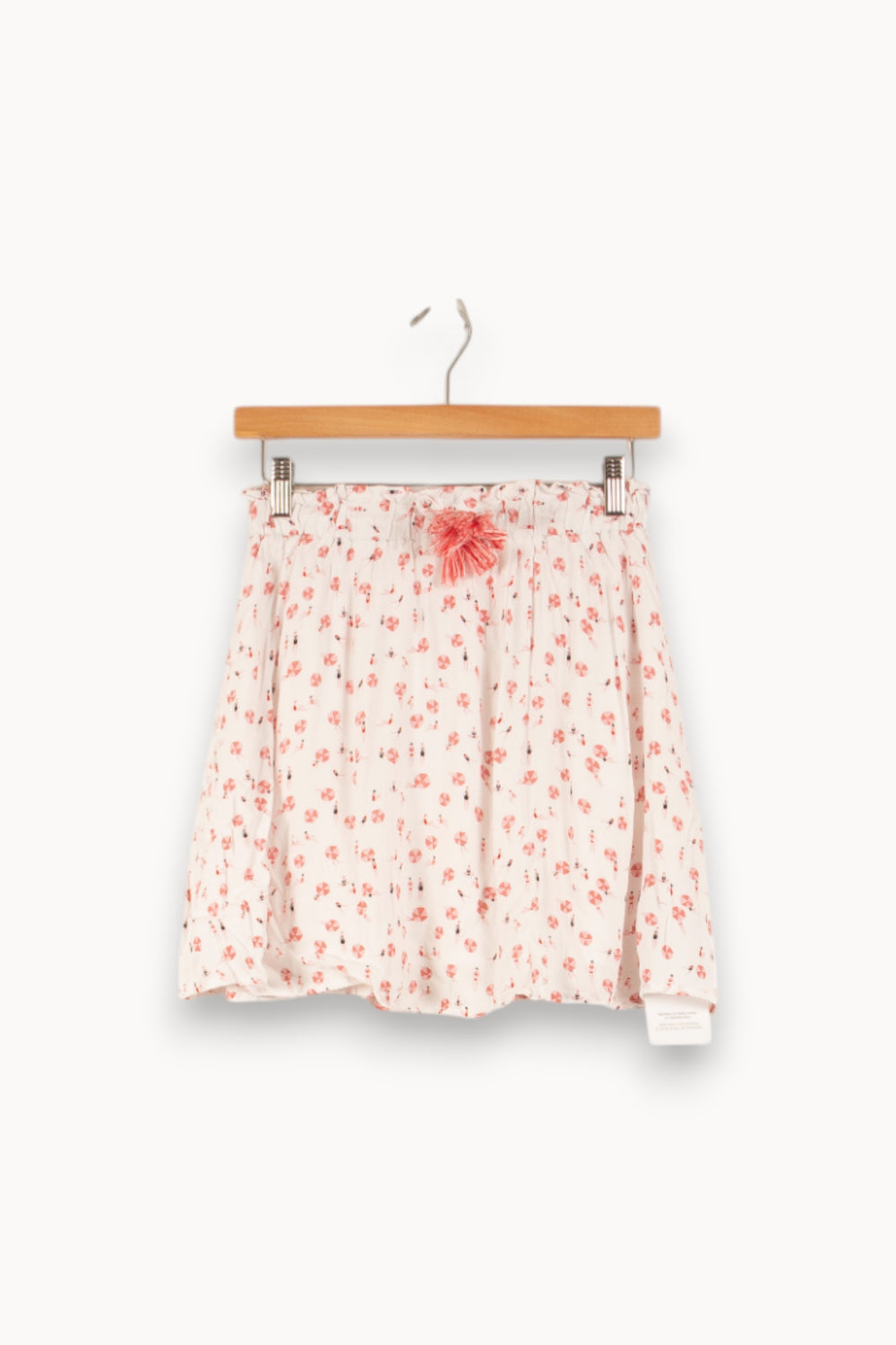 Jupe Courte Blanche et Rose - Taille S/36 de la marque Marie Sixtine | PARAD48722 - Vendu par Paradigme - Image 2