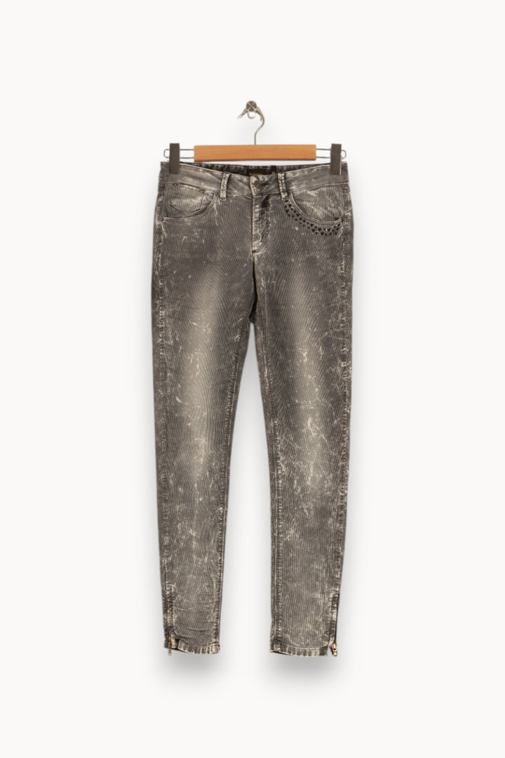 Jean Gris - Taille S/36 de la marque Bérénice | PARAD48735 - Vendu par Paradigme - Image 2