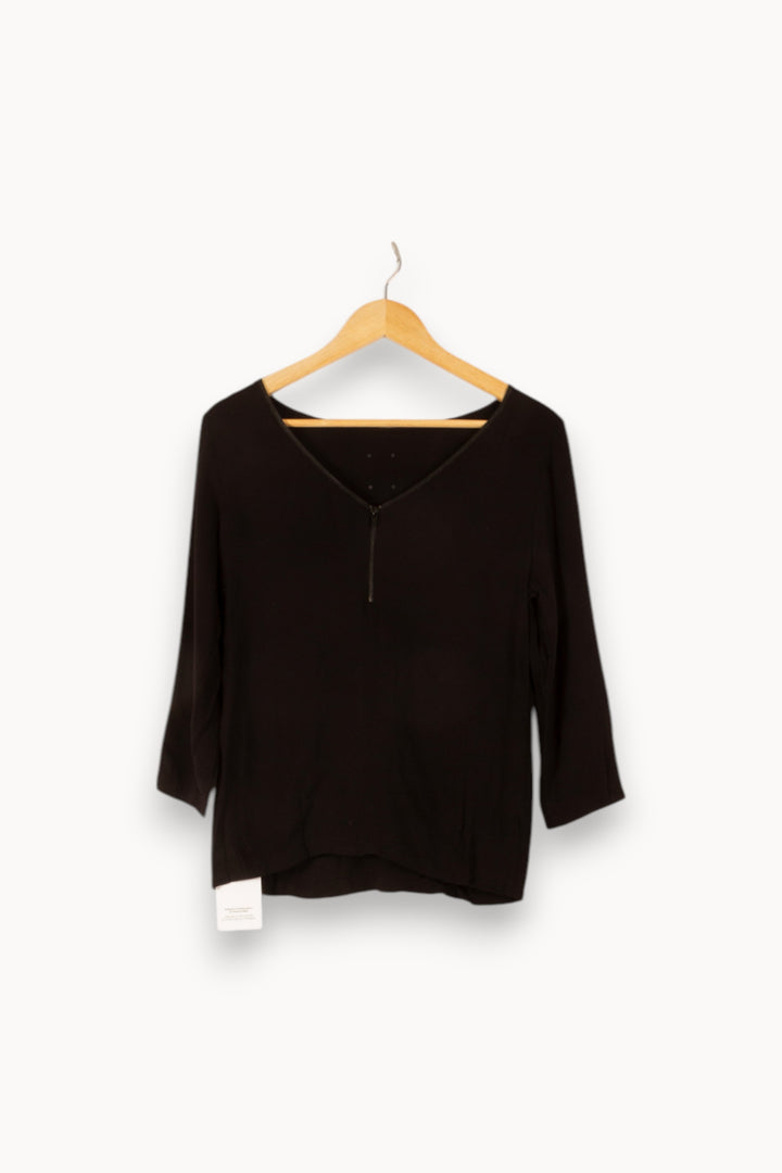 Blouse Noire - Taille M/38 de la marque I.Code | PARAD48741 - Vendu par Paradigme - Image 4