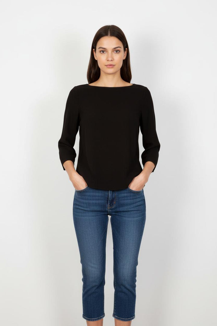 Blouse Noire - Taille M/38