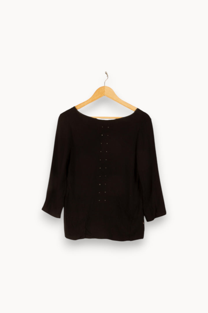 Blouse Noire - Taille M/38 de la marque I.Code | PARAD48741 - Vendu par Paradigme - Image 2