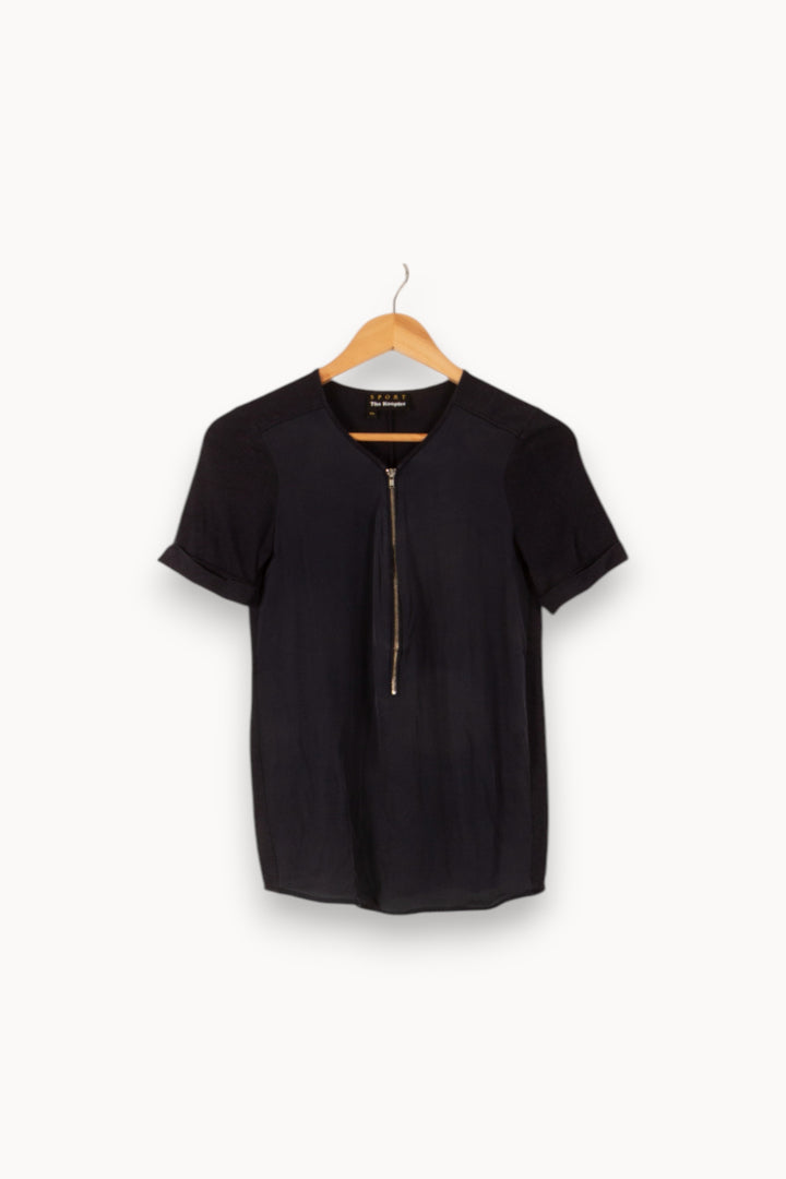 Blouse Bleue - Taille XS/34 de la marque The Kooples - Sport | PARAD48743 - Vendu par Paradigme - Image 2