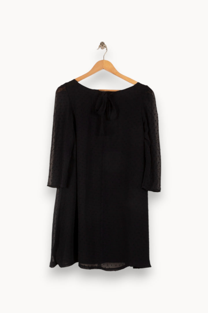 Robe Courte Noire - Taille S/36 de la marque Claudie Pierlot | PARAD48745 - Vendu par Paradigme - Image 4