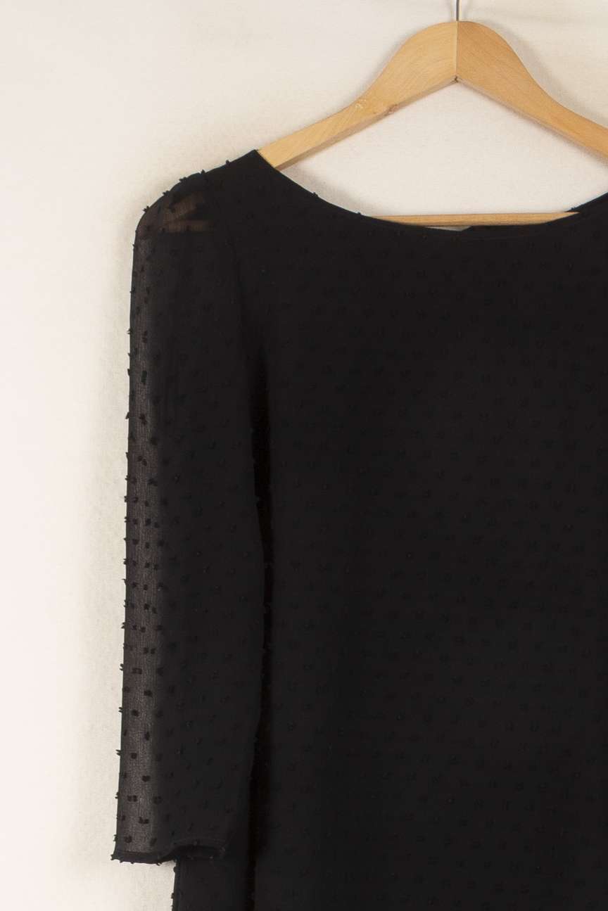 Robe Courte Noire - Taille S/36 de la marque Claudie Pierlot | PARAD48745 - Vendu par Paradigme - Image 3