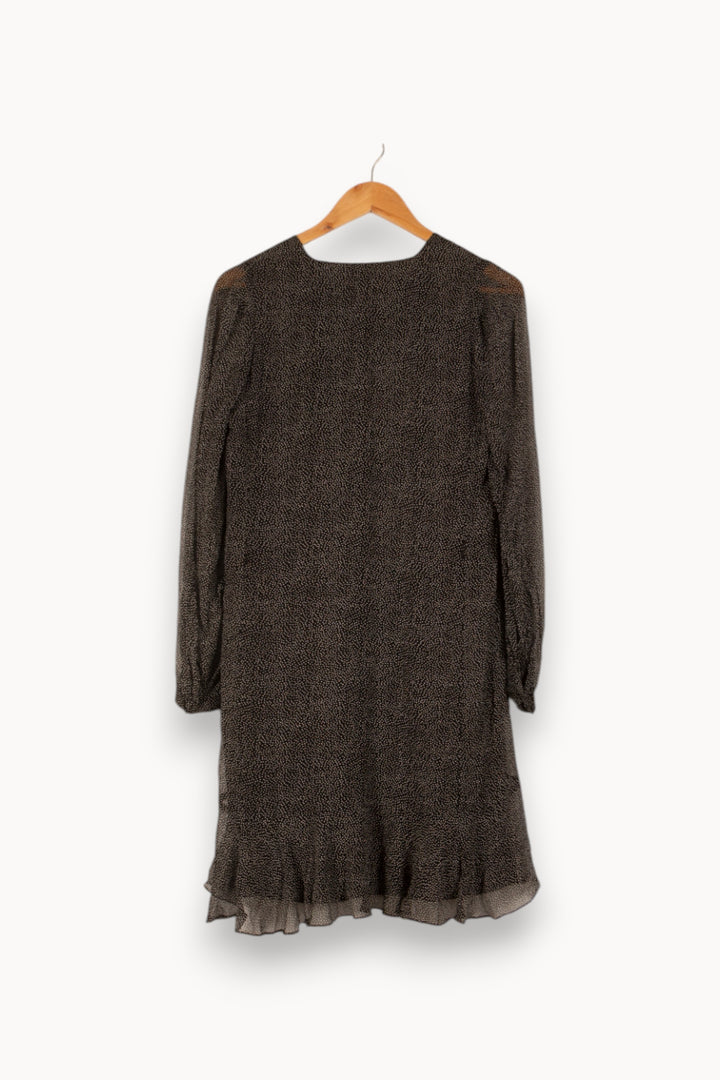 Robe Courte Noire - Taille M/38 de la marque Claudie Pierlot | PARAD48748 - Vendu par Paradigme - Image 4