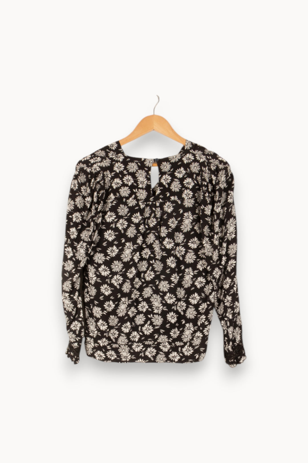Blouse Noire et Blanche - Taille S/36 de la marque Maison 123 | PARAD48749 - Vendu par Paradigme - Image 4