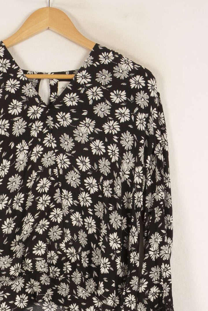 Blouse Noire et Blanche - Taille S/36 de la marque Maison 123 | PARAD48749 - Vendu par Paradigme - Image 3