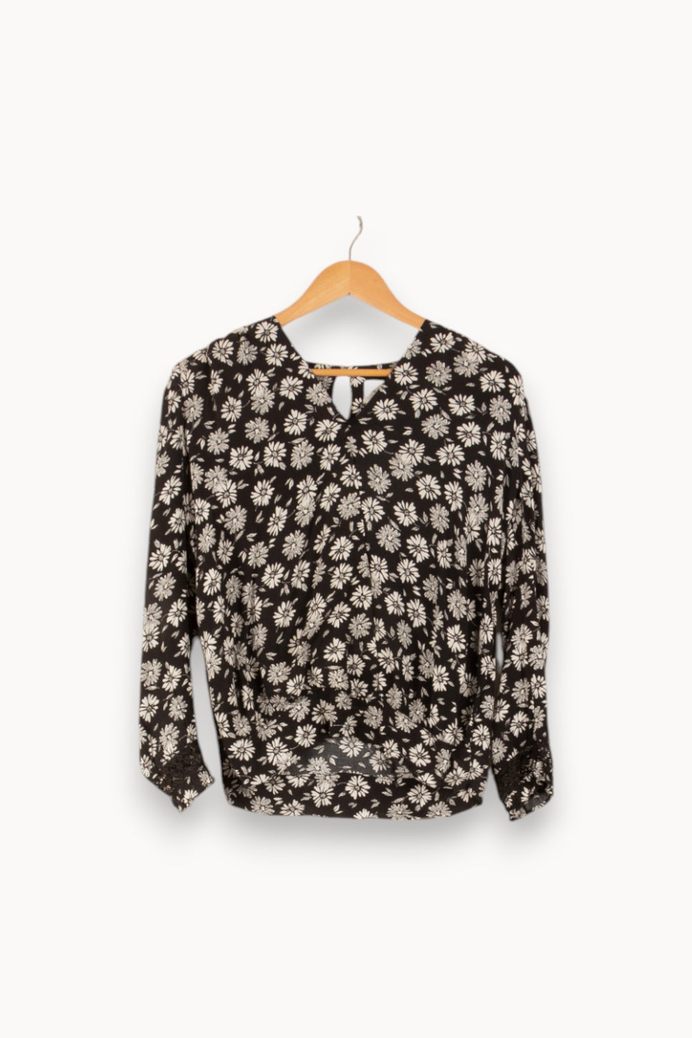 Blouse Noire et Blanche - Taille S/36 de la marque Maison 123 | PARAD48749 - Vendu par Paradigme - Image 2