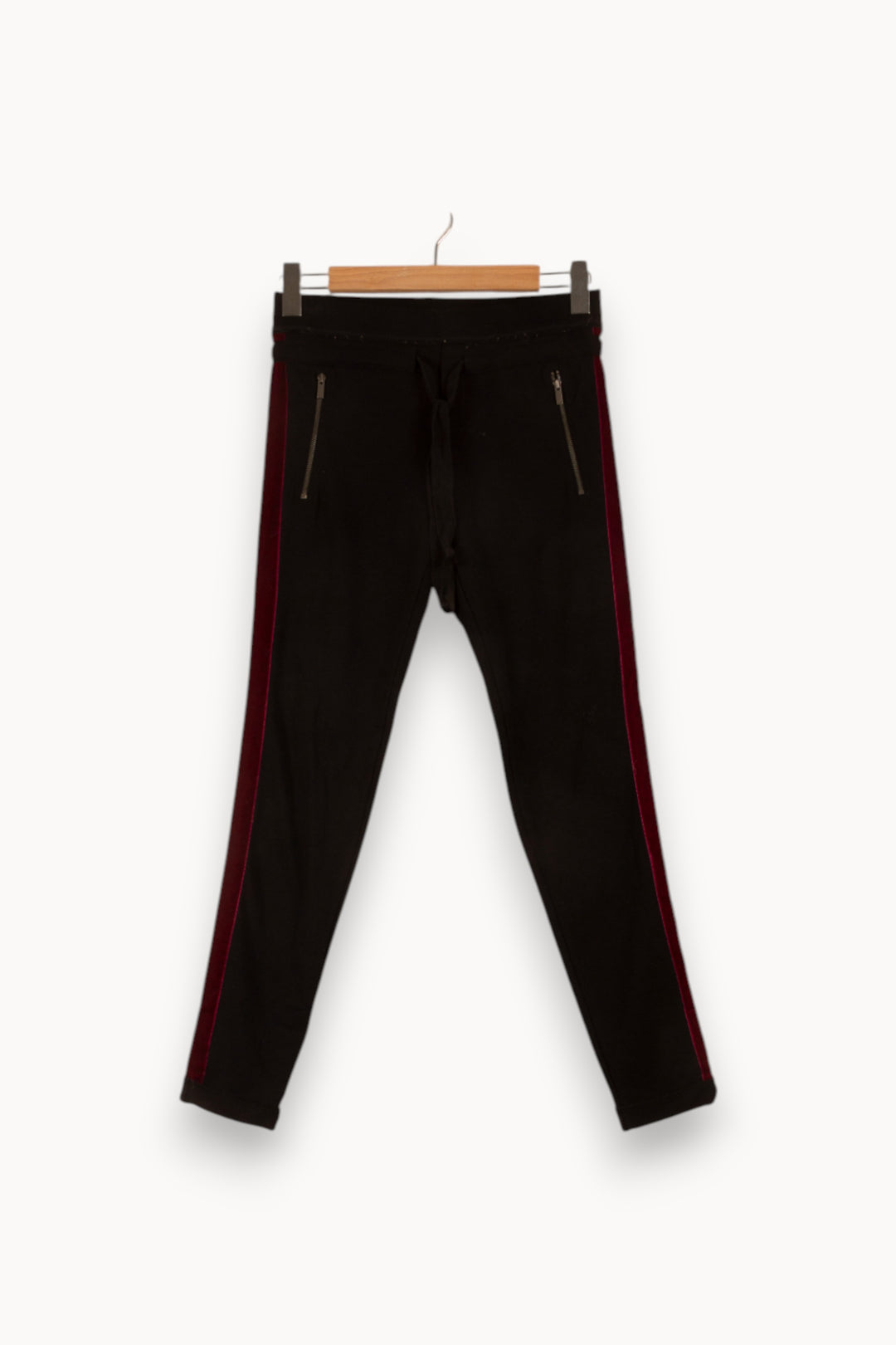 Pantalon De Jogging Noir et Rouge - Taille M/38 de la marque The Kooples - Sport | PARAD48761 - Vendu par Paradigme - Image 2