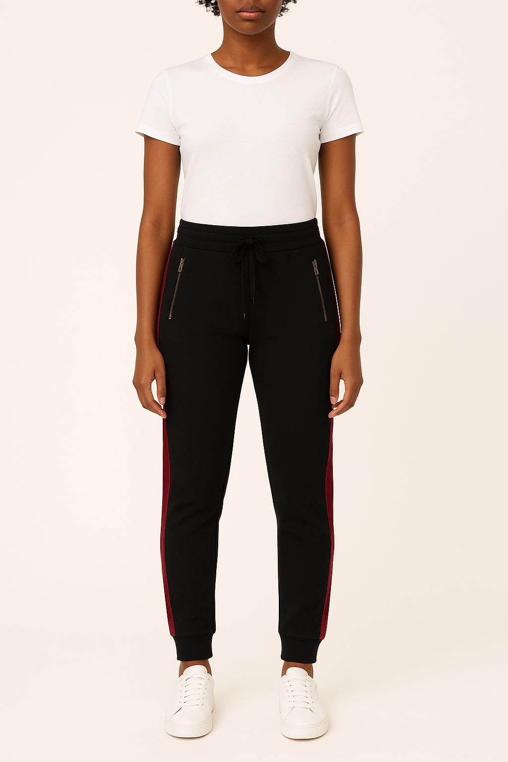 Pantalon De Jogging Noir et Rouge - Taille M/38 de la marque The Kooples - Sport | PARAD48761 - Vendu par Paradigme - Image 1