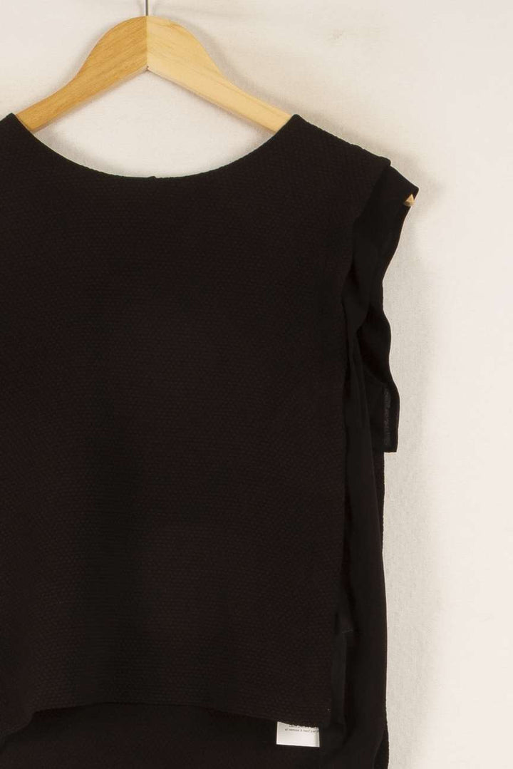 Débardeur Noir - Taille M/38 de la marque Sandro | PARAD48766 - Vendu par Paradigme - Image 5