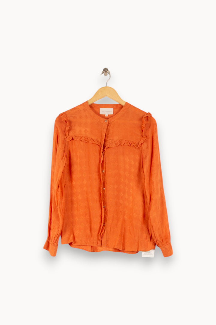 Blouse Orange - Taille M/38 de la marque Sud express | PARAD48767 - Vendu par Paradigme - Image 2