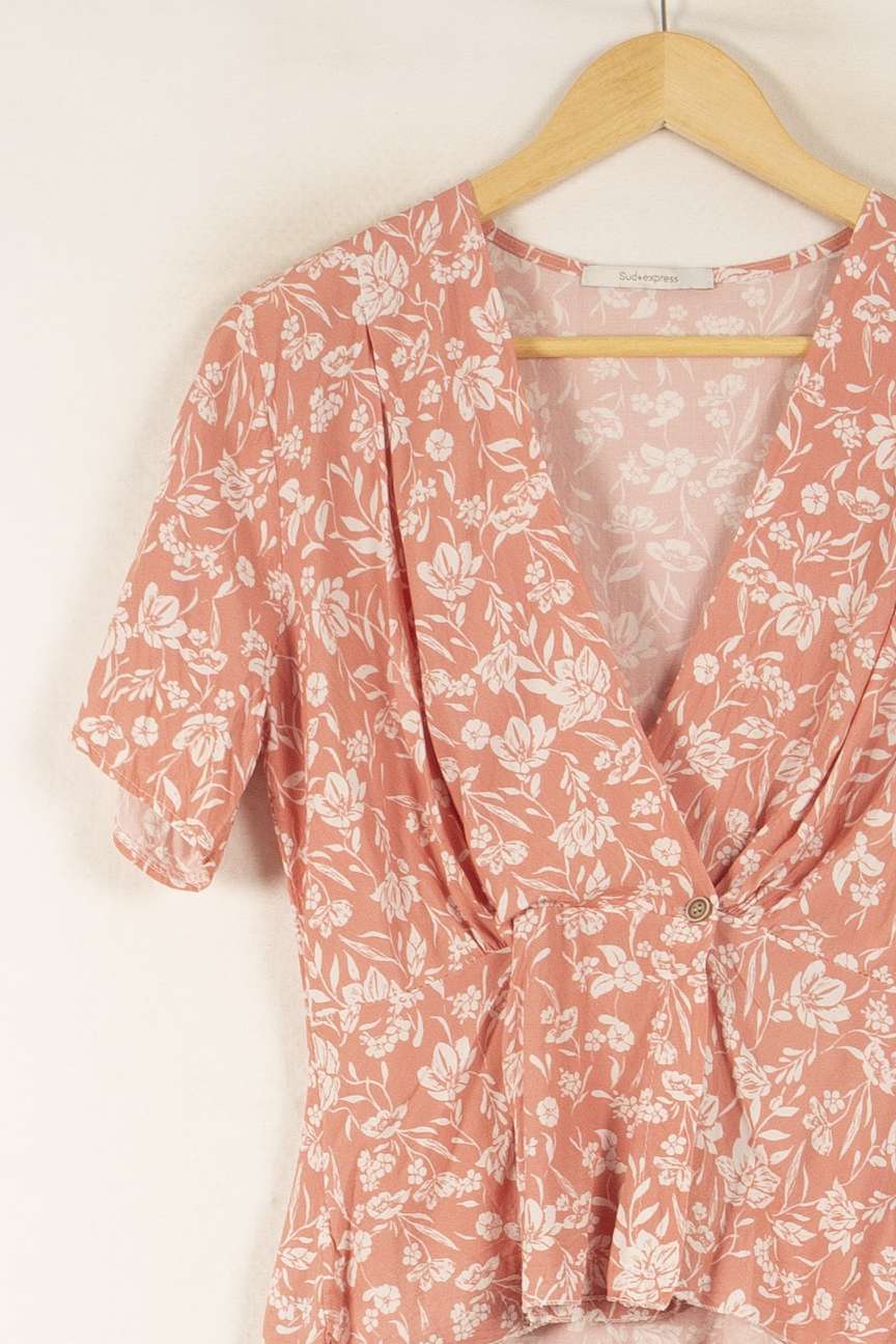Blouse Rose et Blanche - Taille T.U. de la marque Sud express | PARAD48769 - Vendu par Paradigme - Image 3