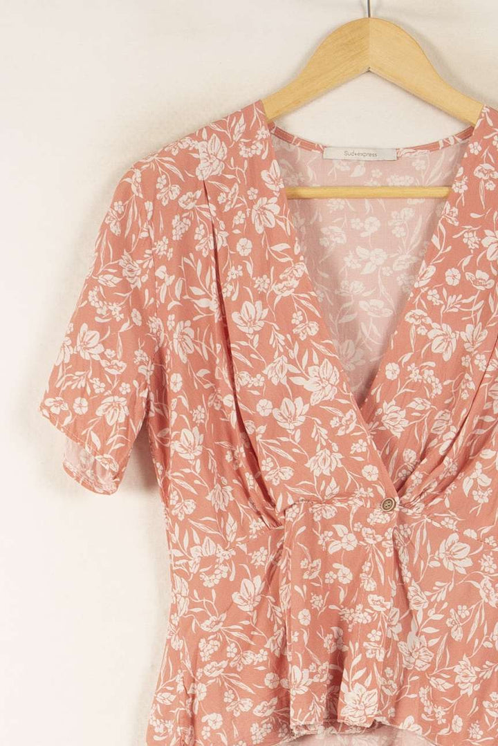 Blouse Rose et Blanche - Taille T.U. de la marque Sud express | PARAD48769 - Vendu par Paradigme - Image 3
