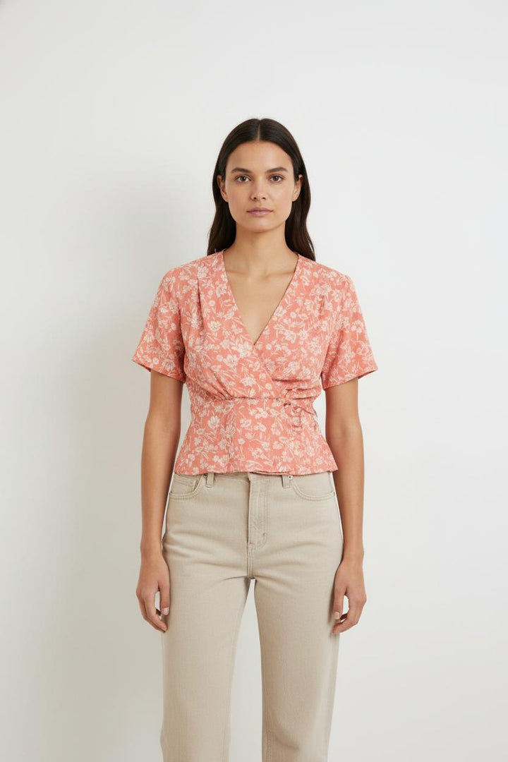 Blouse Rose et Blanche - Taille T.U.