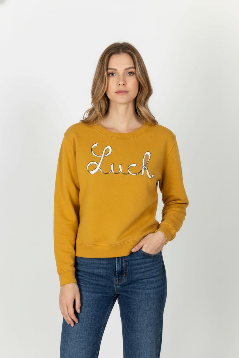 Sweat Jaune - Taille M/38 de la marque Claudie Pierlot | PARAD48778 - Vendu par Paradigme - Image 1
