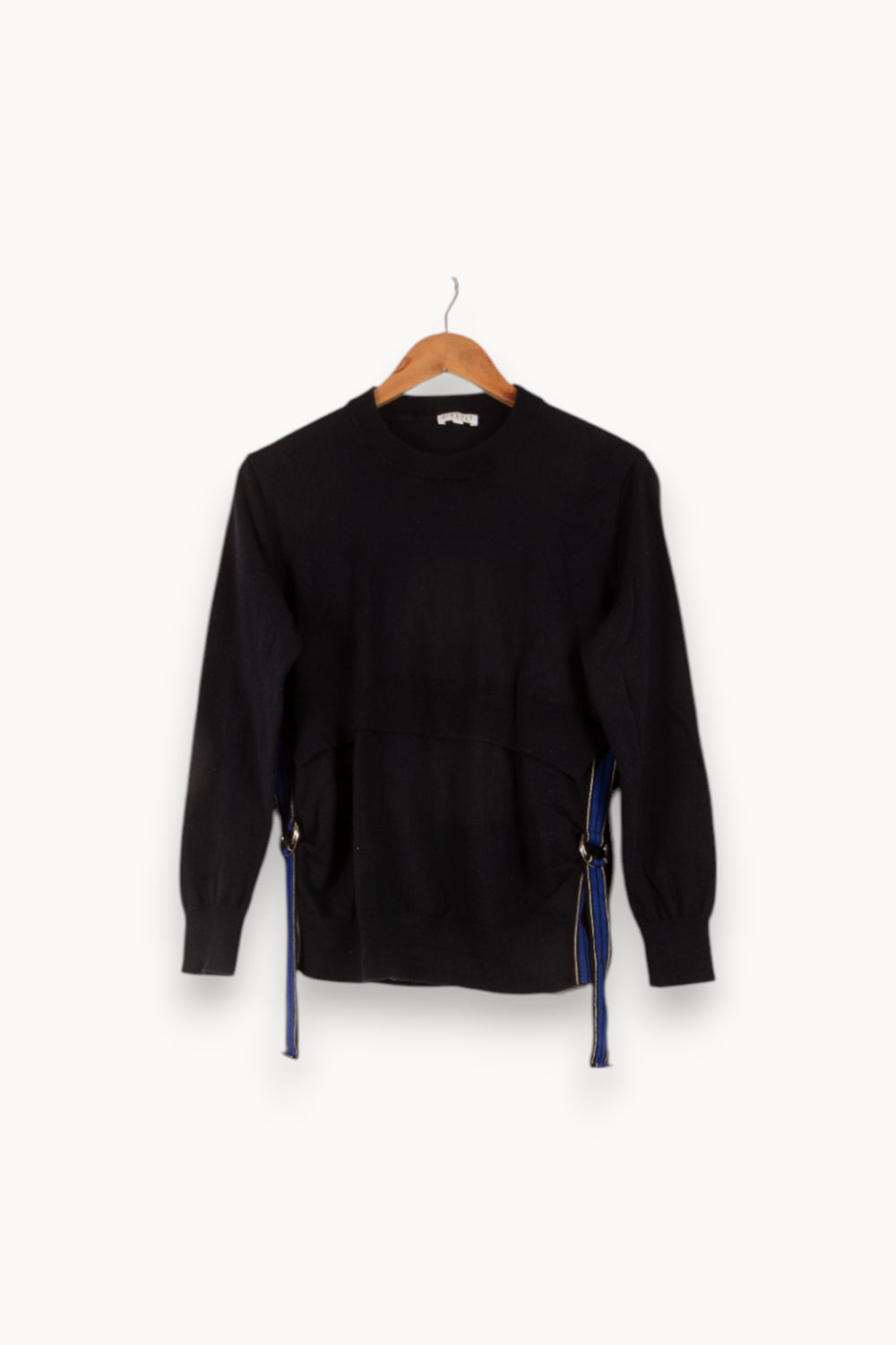 Pull Noir et Bleu - Taille L/40 de la marque Claudie Pierlot | PARAD48782 - Vendu par Paradigme - Image 2