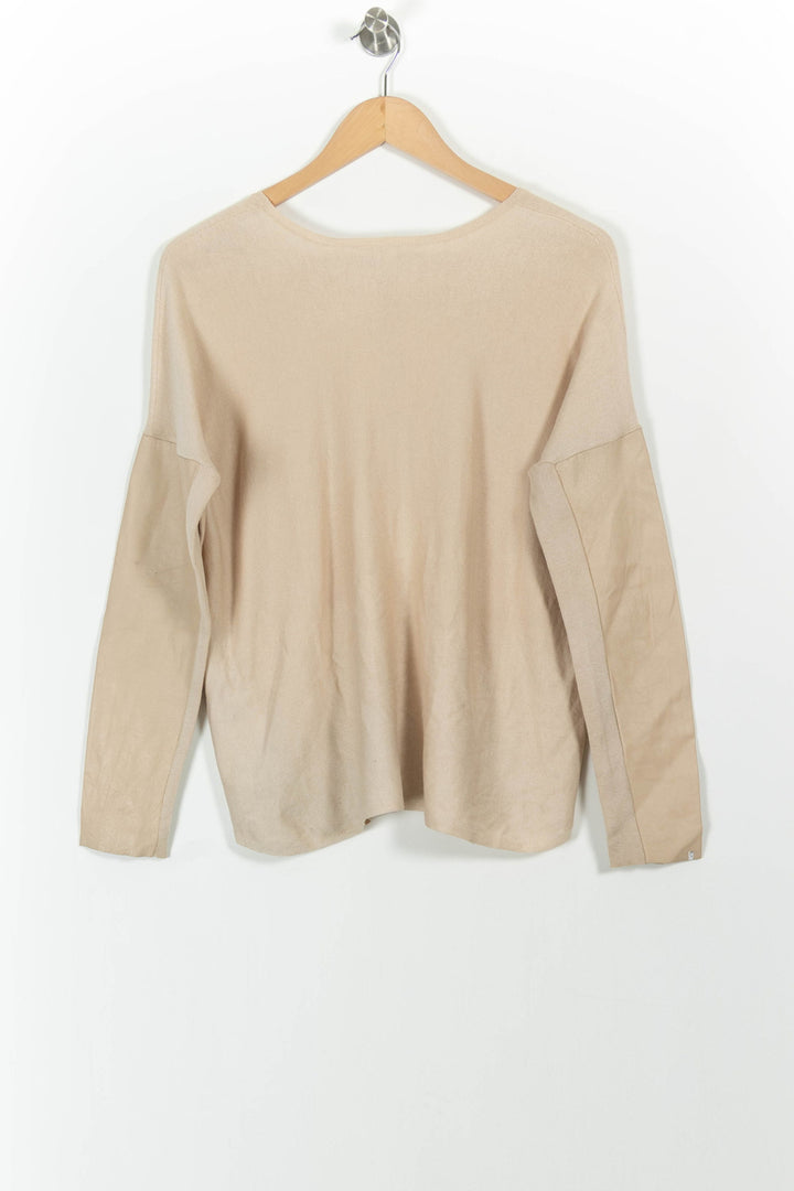 Pull Beige - Taille S/36 de la marque Maje | PARAD48789 - Vendu par Paradigme - Image 4