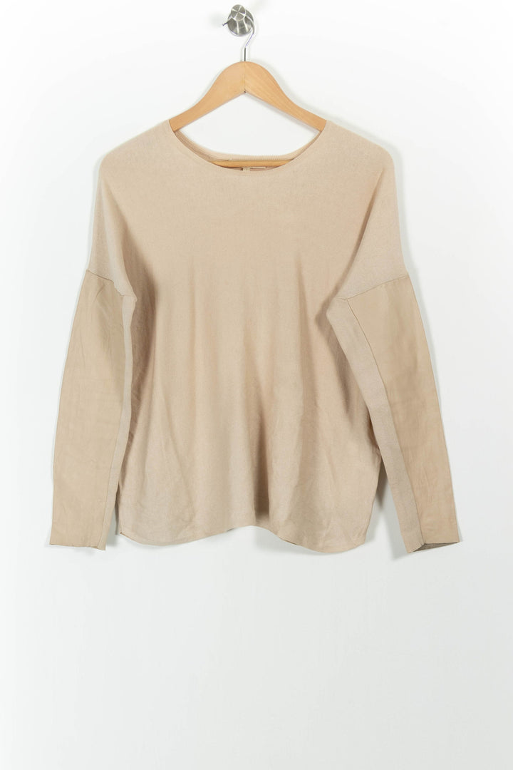 Pull Beige - Taille S/36 de la marque Maje | PARAD48789 - Vendu par Paradigme - Image 2