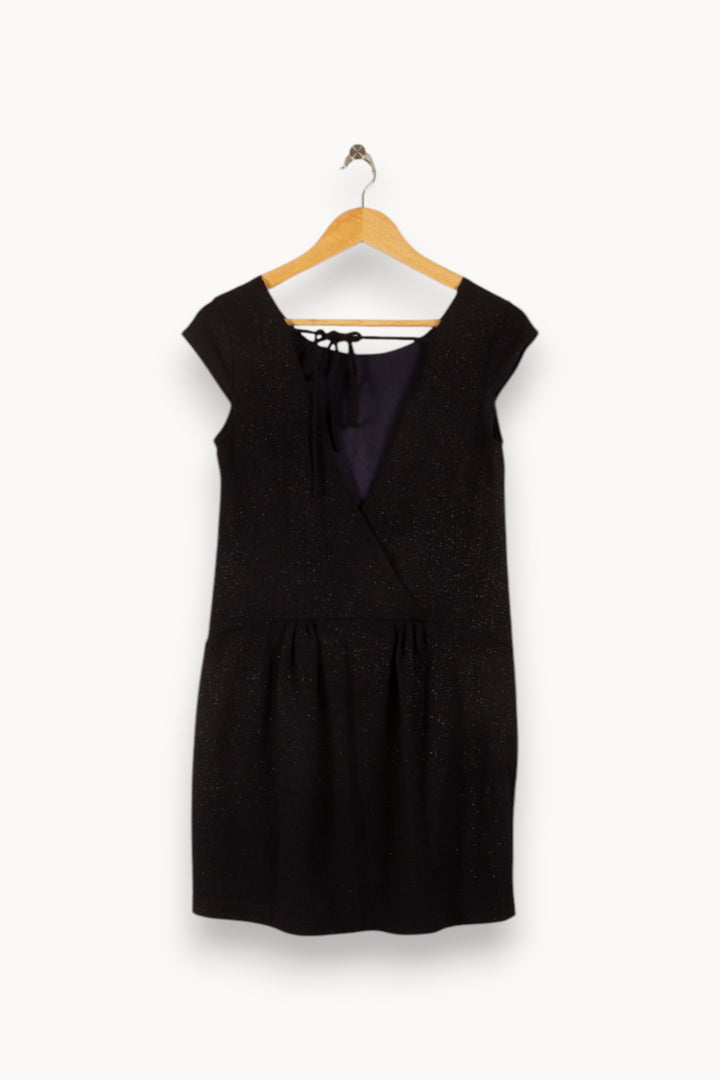 Robe Courte Noire - Taille S/36 de la marque Grace & Mila | PARAD48793 - Vendu par Paradigme - Image 4