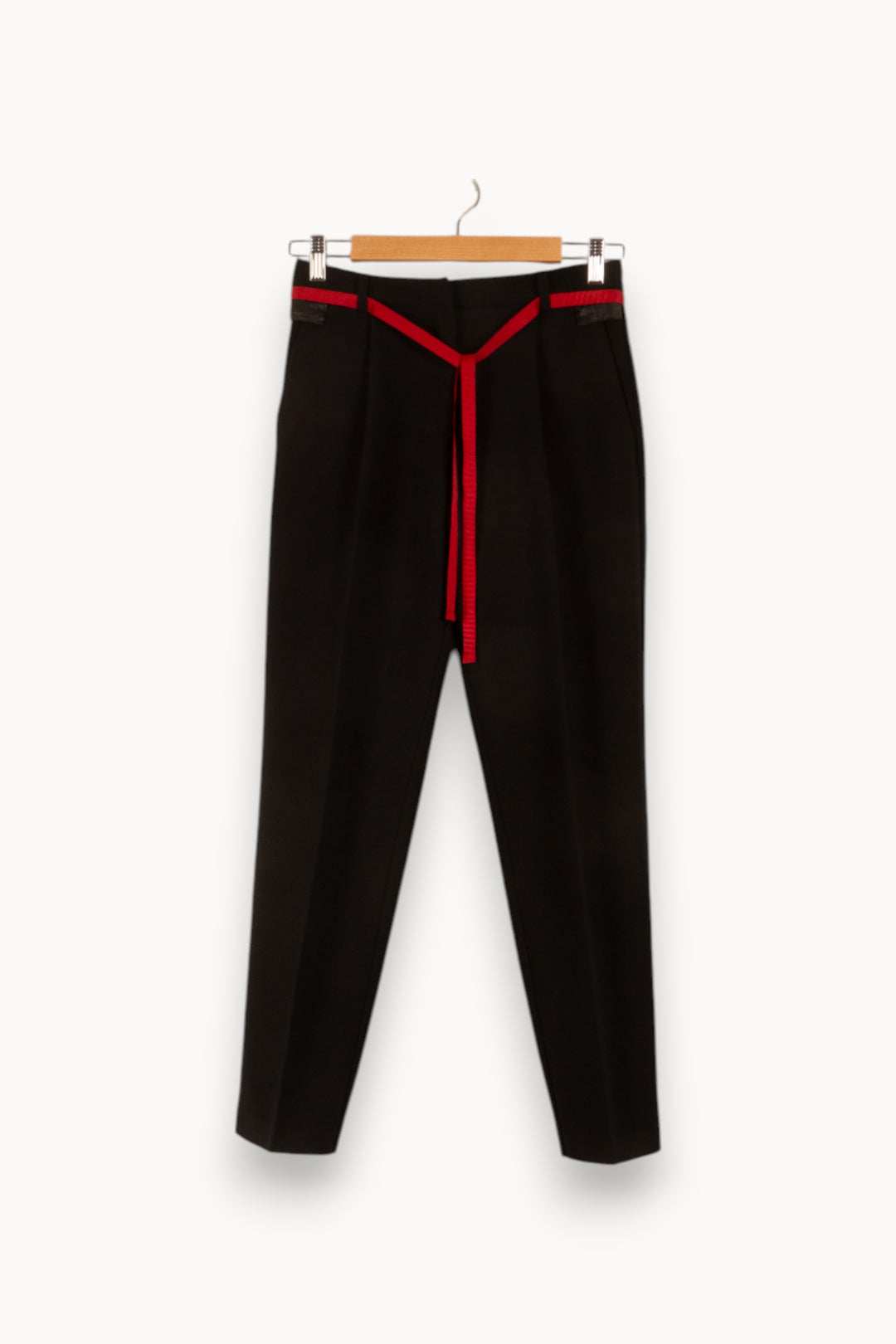 Pantalon Noir et Rouge - Taille S/36 de la marque La Fée Maraboutée | PARAD48812 - Vendu par Paradigme - Image 2