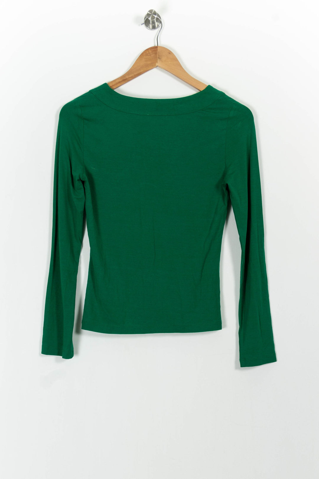 Tee-shirt Manches Longues Vert - Taille S/36 de la marque Maison 123 | PARAD48838 - Vendu par Paradigme - Image 4