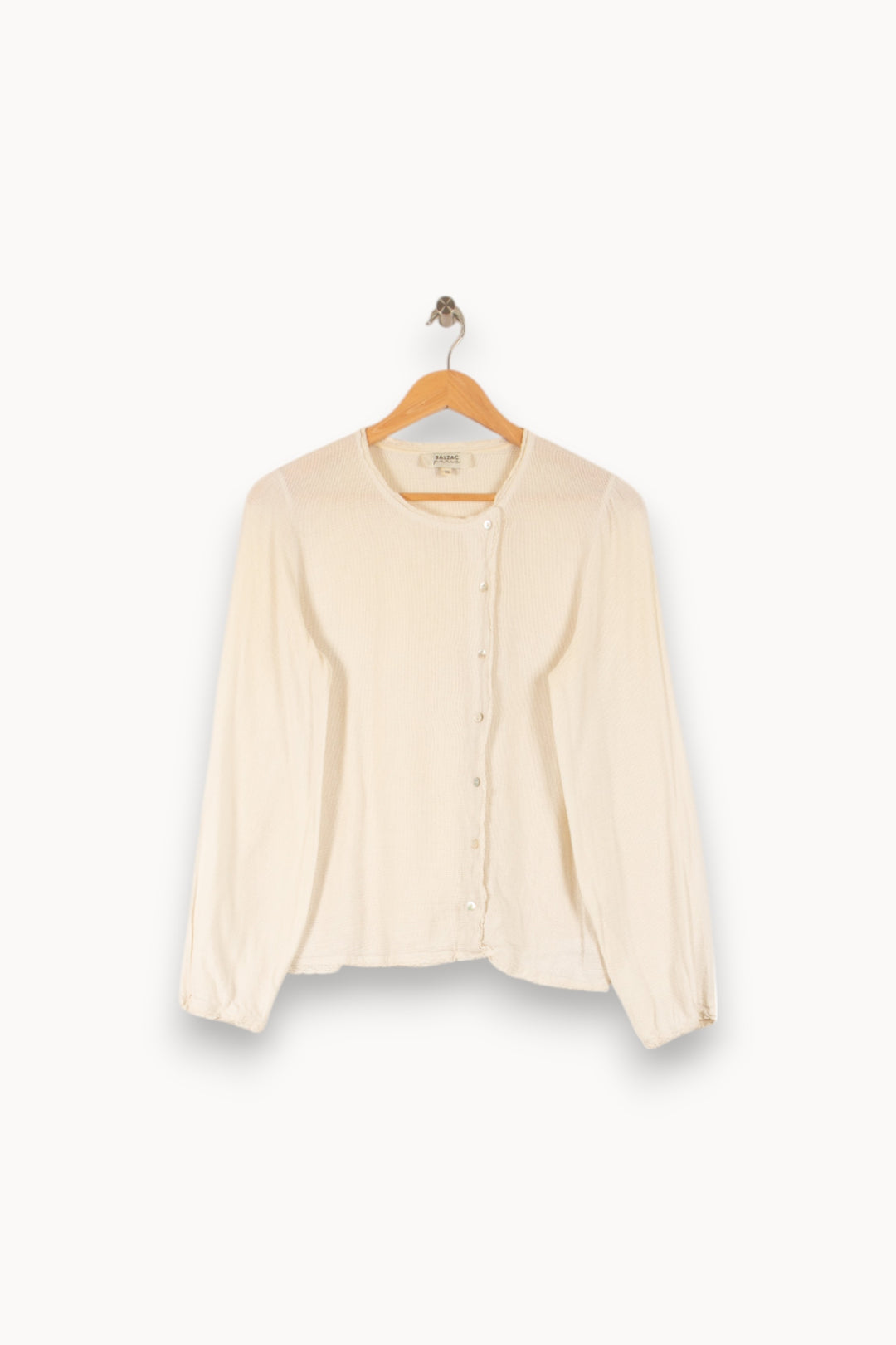 Blouse Blanche - Taille M/38 de la marque Balzac Paris | PARAD48852 - Vendu par Paradigme - Image 2