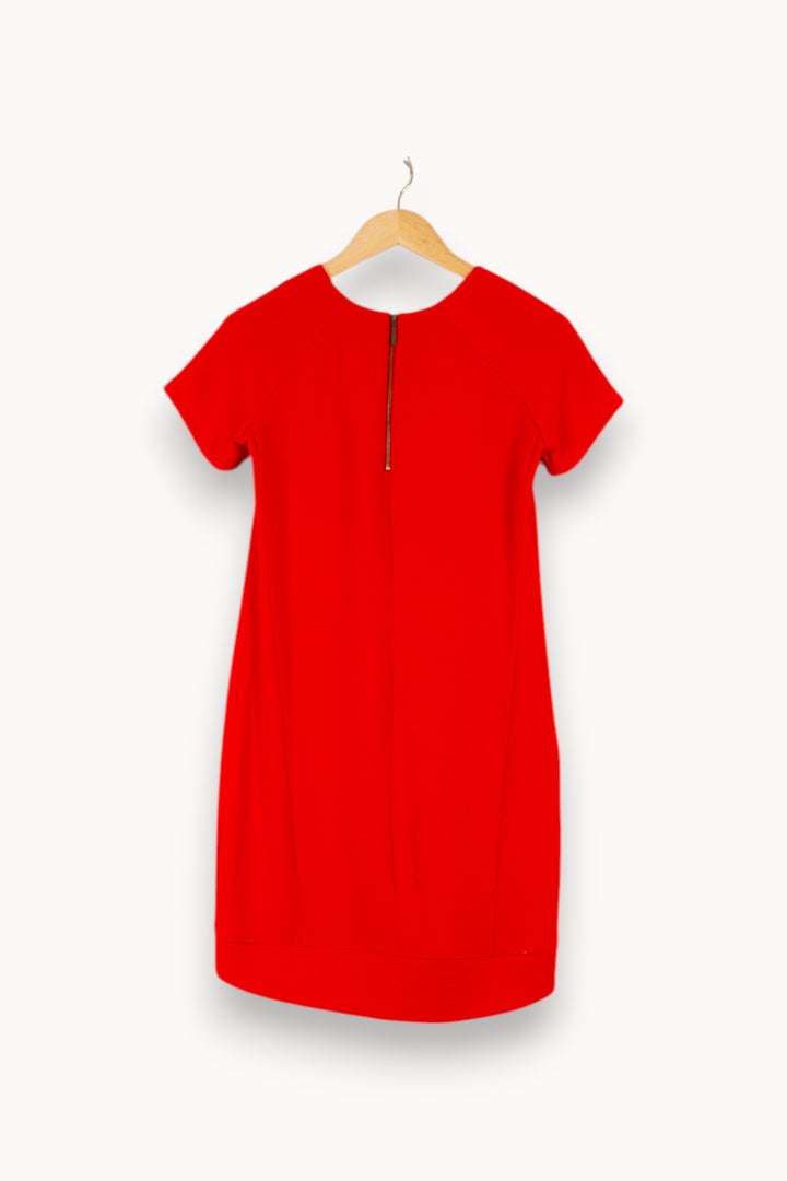 Robe Droite Rouge - Taille S/36 de la marque Karl Marc John | PARAD48855 - Vendu par Paradigme - Image 4